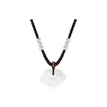 IBELOVE Chalcedony Necklaces Unisex