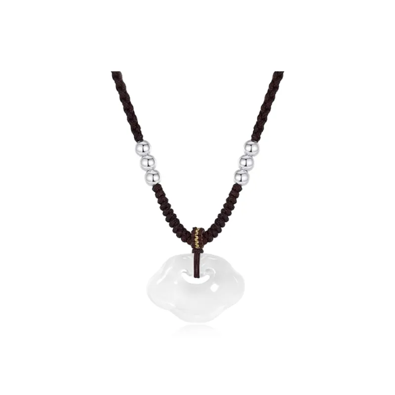 IBELOVE Chalcedony Necklaces Unisex-0
