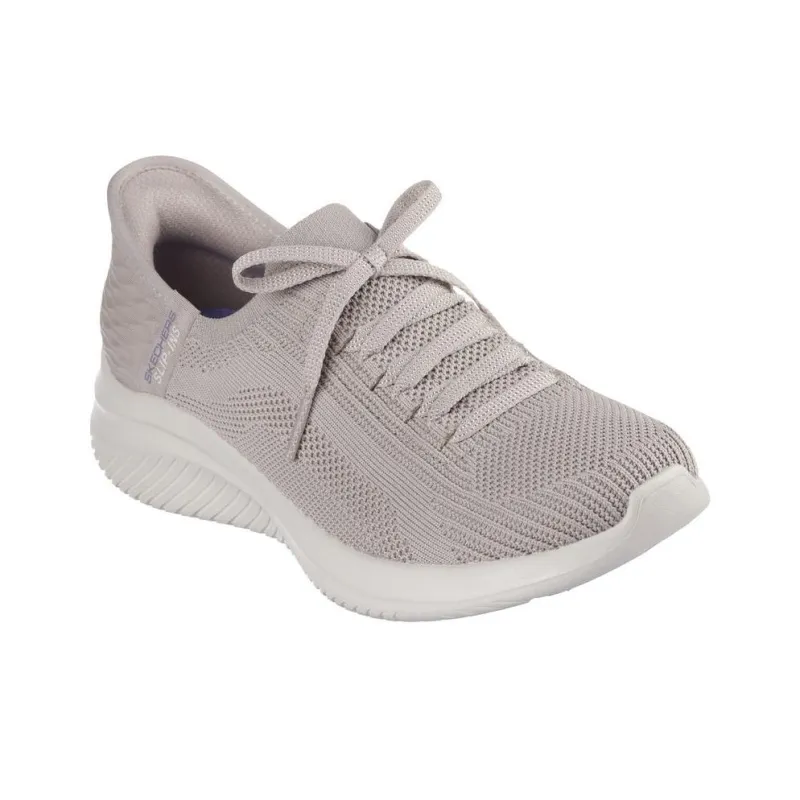 Skechers Ultra Flex 3.0 Slip Resistant And Breathable Low Top Casual Shoes Women's Beige-2
