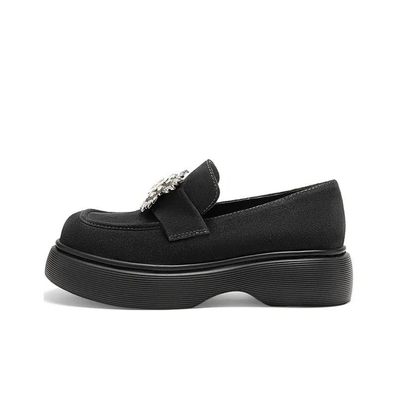 MIO Loafers Women's Brown | Black | Gray-12