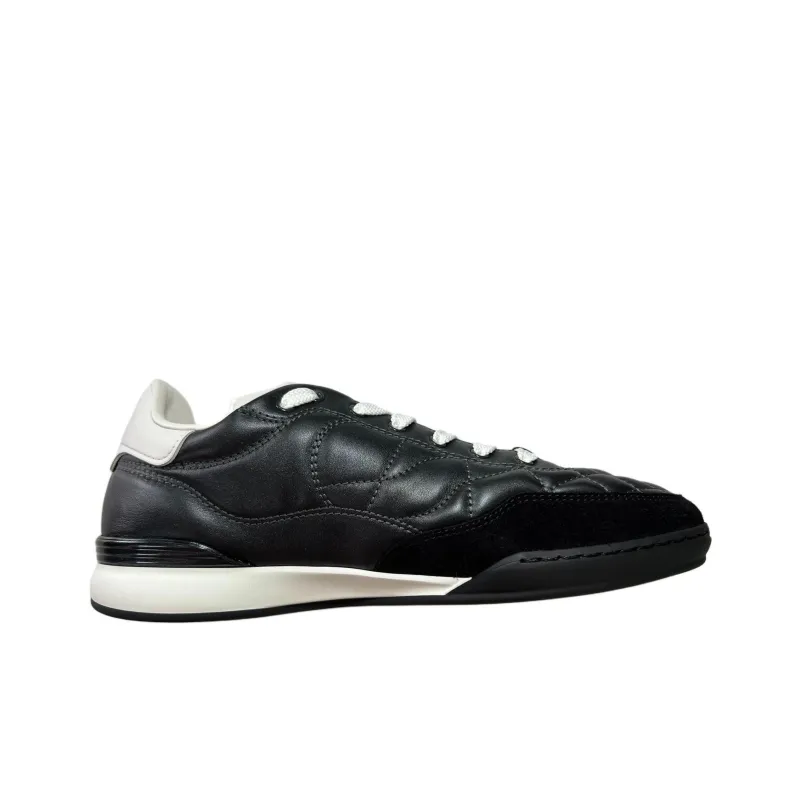 CHANEL 24a Low Top German Army Trainers Casual Shoes Women's Matte Black-1