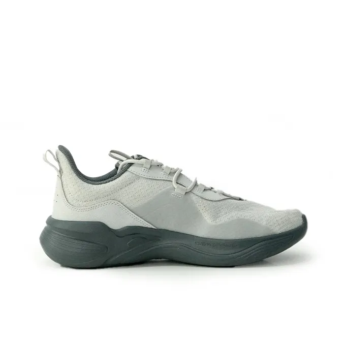 Anta Shock Absorbers With Slip Resistant And Abrasion Resistant Properties Low Top Running Shoes Men's Dusty Gray-1