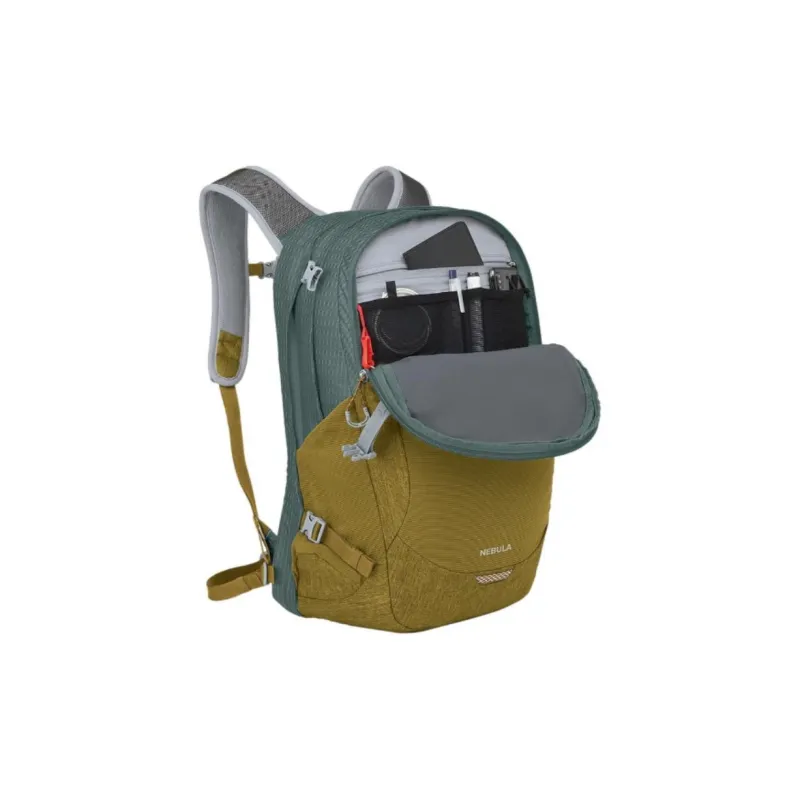 OSPREY Recycled Nylon Outdoor Mountaineering Bag Backpack Regular Unisex Gold Brown & Green-3
