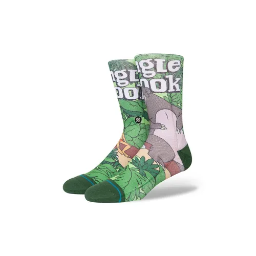 Stance x DISHINI Mid-Calf Socks Unisex 1 Pack Green