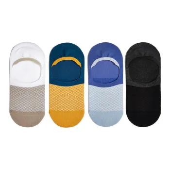 Kappa No-Show Socks Men's 4 Pack