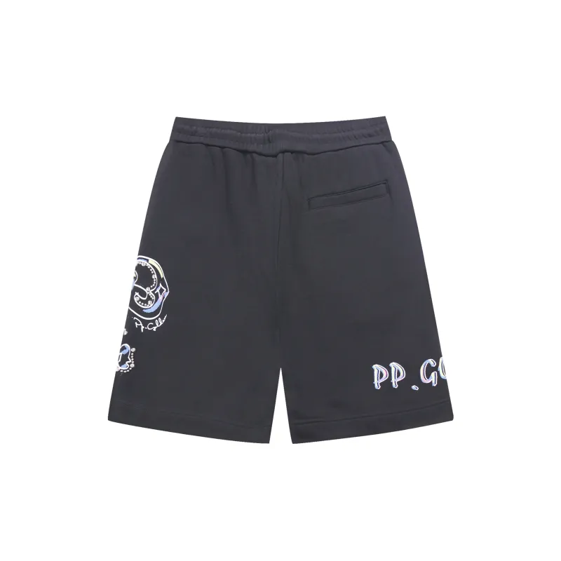 PP.GOLDEN Casual Shorts Men's Black-1
