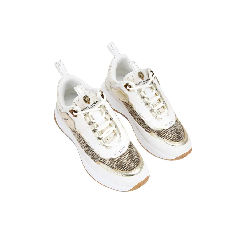 Kurt Geiger London Kensington Low-Top Casual Shoes Women's Light Brown-3