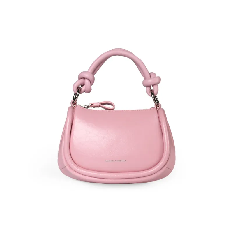 Abbott-VINTAGE Cow Split Leather Shoulder Bag Regular Women's-0