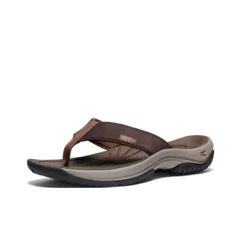 KEEN Kona Odor Resistant Slip Resistant Flip Flops Men's Umber