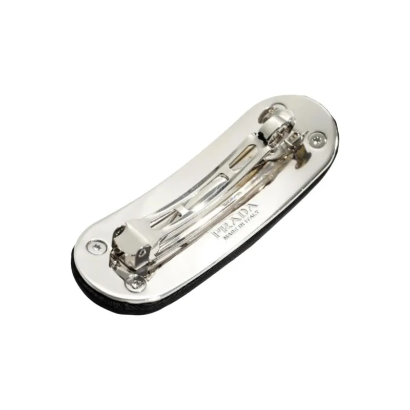 PRADA Metal Hair Clips Women's Black-2