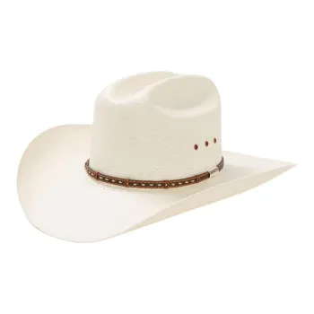 STETSON Straw Sun Protection Hats Unisex White