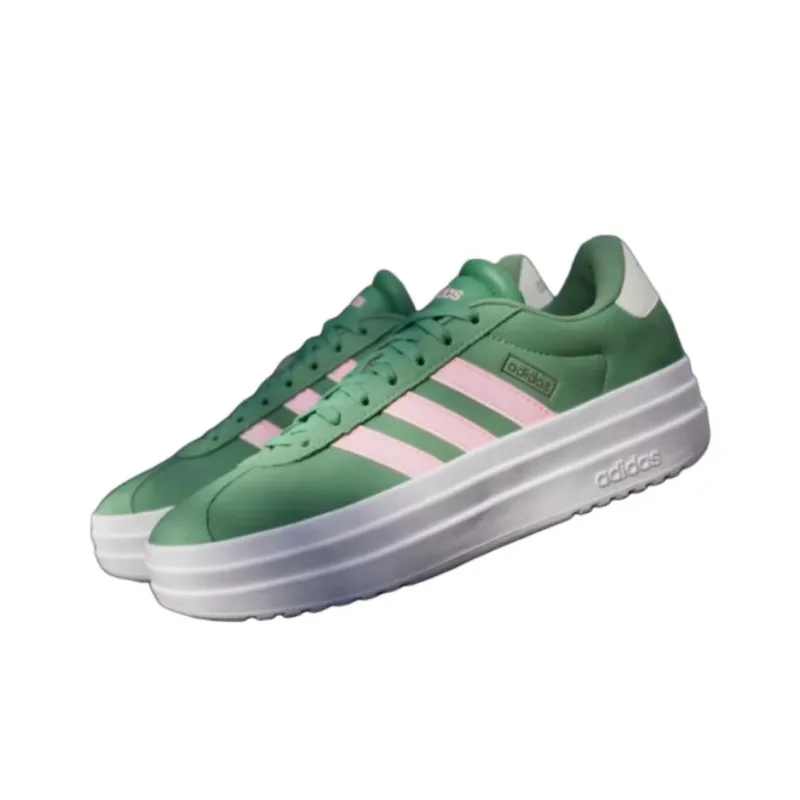 Adidas Vl Court Bold Preloved Green Pink Spark Ivory Women's-2