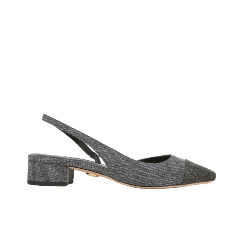 VERONICA BEARD Cecile Casual Single Shoes Women's Gray Black-1
