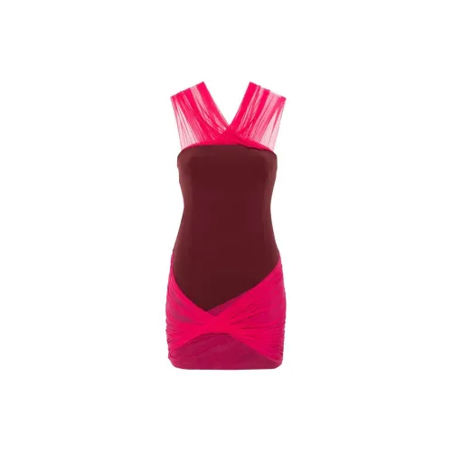 Patrizia Pepe Sleeveless Dresses Women's Deep Pink