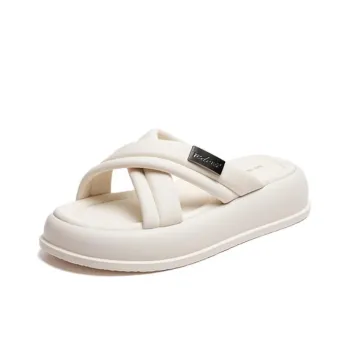 RED DRAGONFLY PU Polyurethane Slip Resistant Abrasion Resistant Slide Slippers Women's