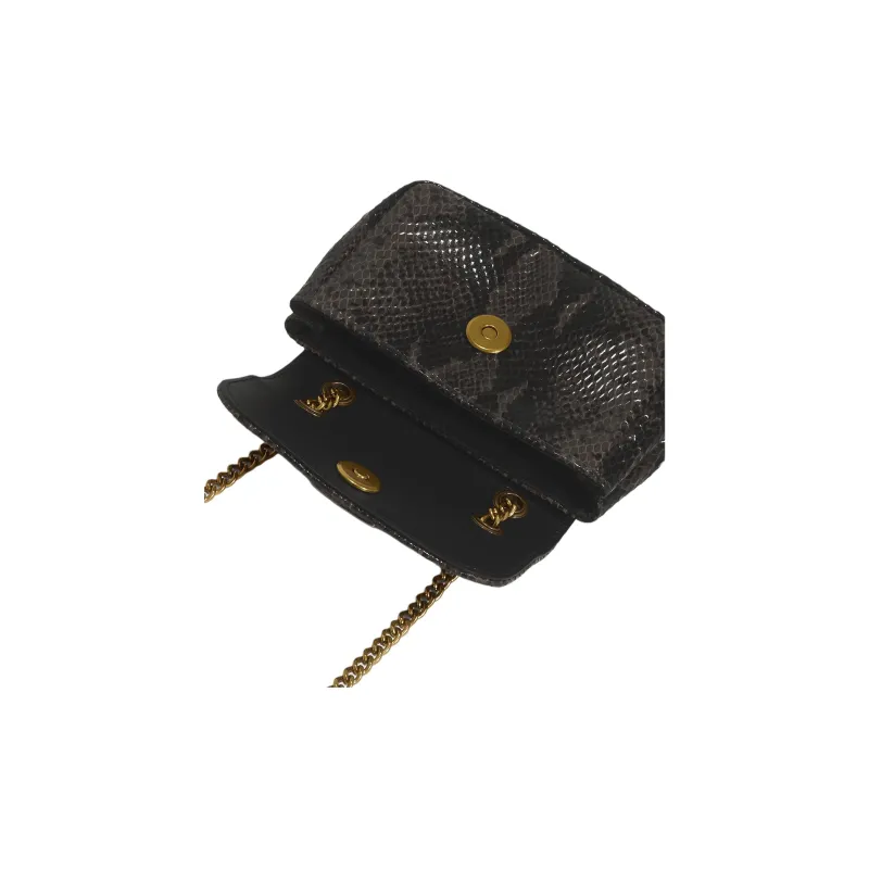 Vivienne Westwood Leather Crossbody One Shoulder Wallet Small Size Women's Black-2