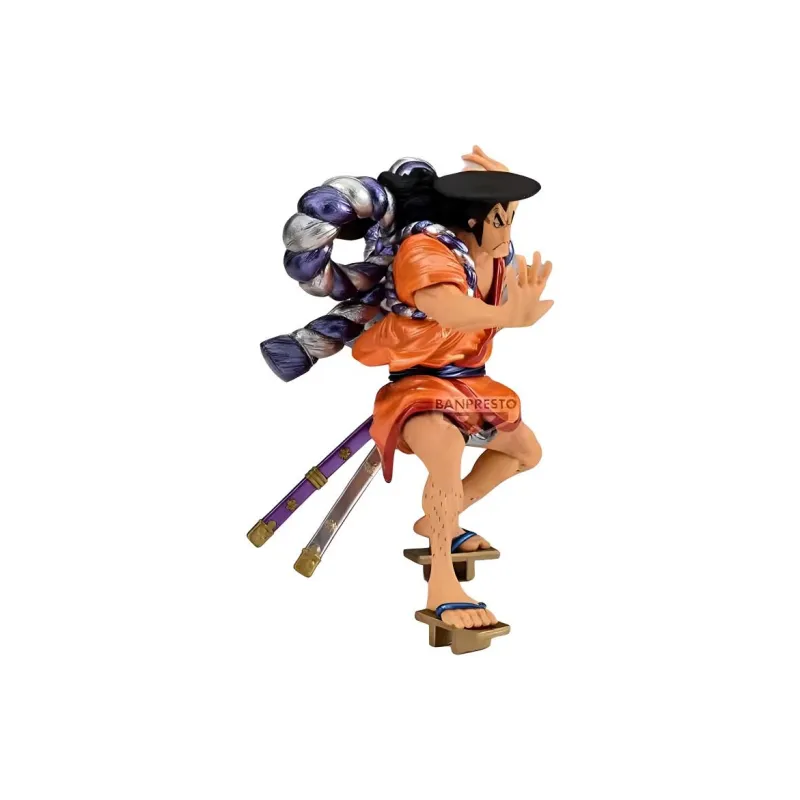 BANPRESTO One Piece Characters Artistic King, Gol D. Roger, Kozuki Oden Bonus Gifts-1