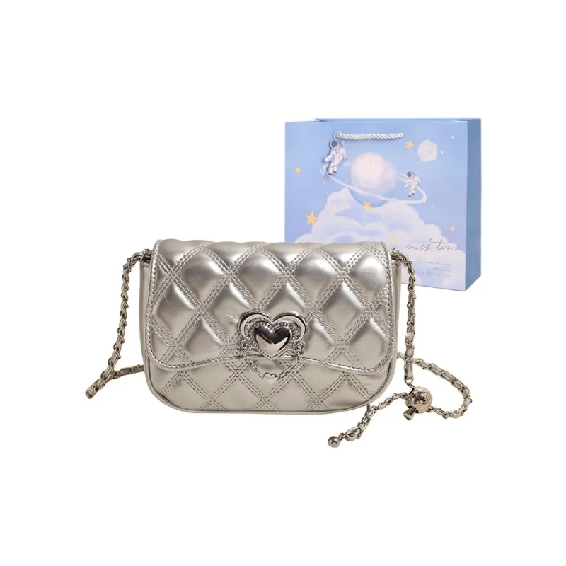 Duoluplo Doron Paul Trendy Versatile Crossbody Bag Regular Women's White/Silver/Black/Burgundy-0