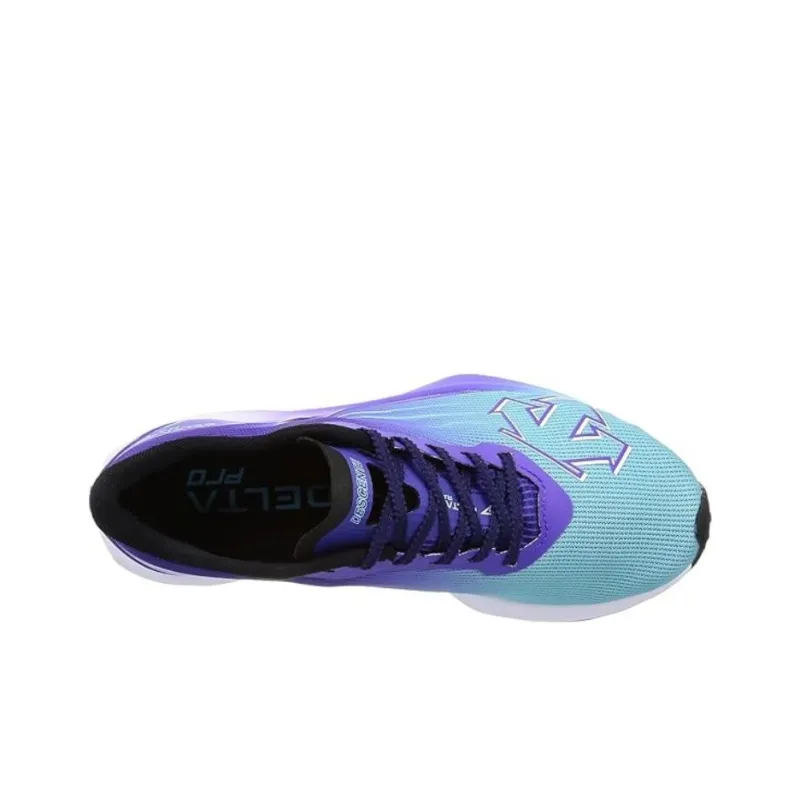 DESCENTE DELTA Anti-Slip Wear-Resistant Low-Top Casual Running Shoes Unisex Blue Purple-3