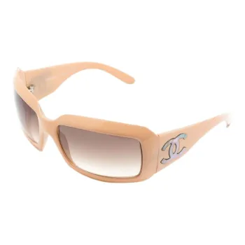 CHANEL Pre-Owned Interlocking CC Oversize-frame Sunglasses