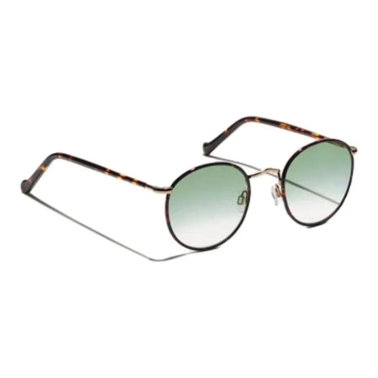 MOSCOT Subject To Official Website Round Sunglasses Men's Tortoiseshell-3