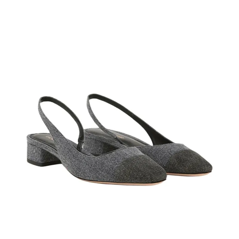 VERONICA BEARD Cecile Casual Single Shoes Women's Gray Black-2