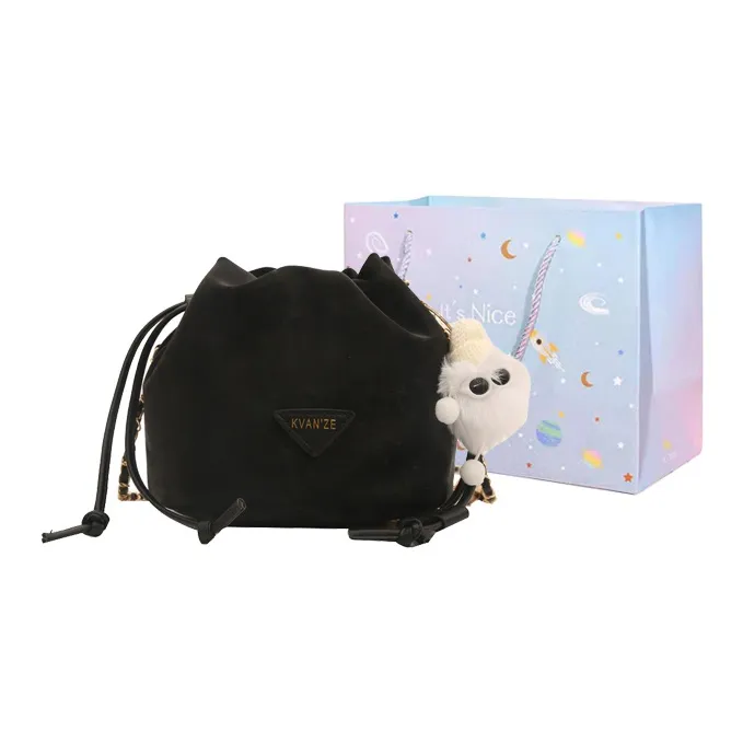 GOX PU Shoulder Bag Regular Women's White/Black/Purple/Coffee/Pink-22