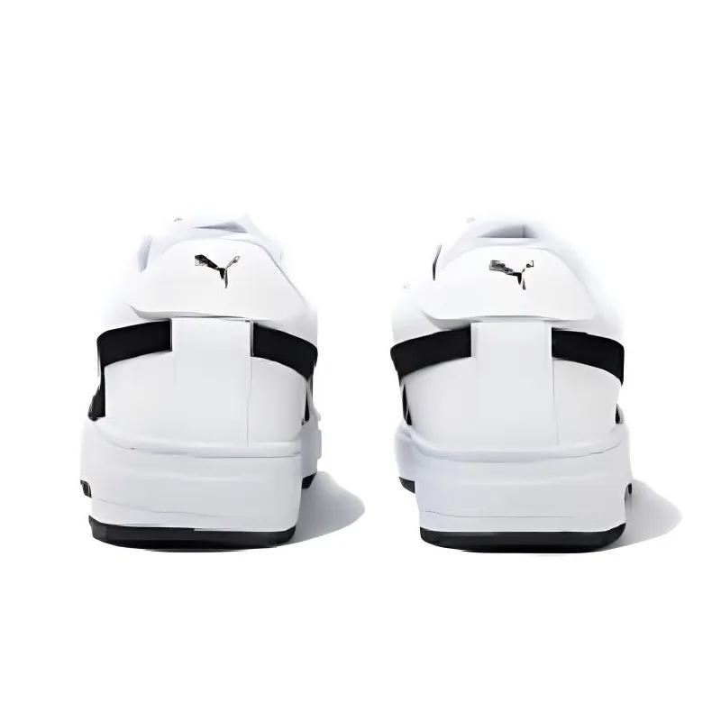 PUMA Ca Pro Low Top Skateboard Shoes Unisex White Black-4