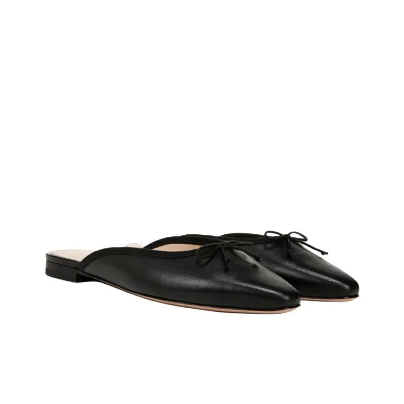 VERONICA BEARD Wrap-toe Slippers Women's Black-2