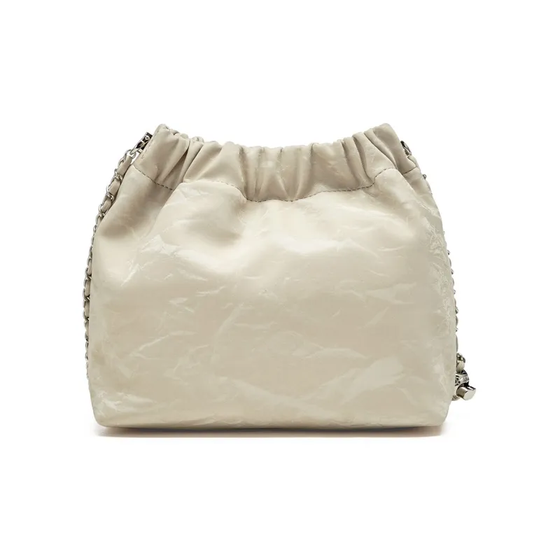 JOSINY PU/Cow Split Leather Shoulder Bag, Crossbody Bag Regular Women's Black/Ecru/Apricot/Light Green-9