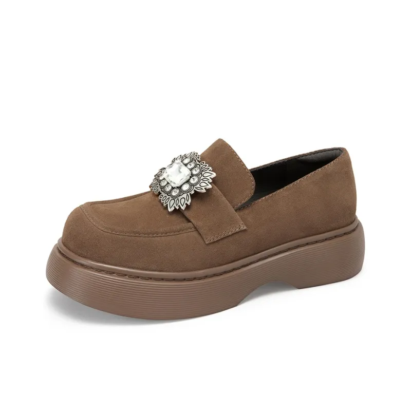 MIO Loafers Women's Brown | Black | Gray-2