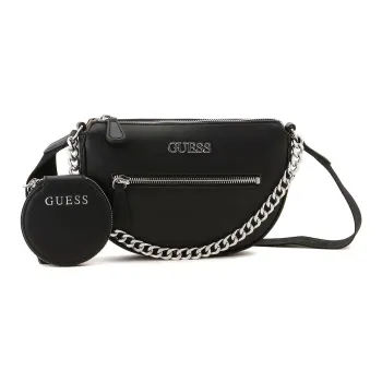 GUESS Polyurethane Crossbody Bag Shoulder Bag Mini Women's Black