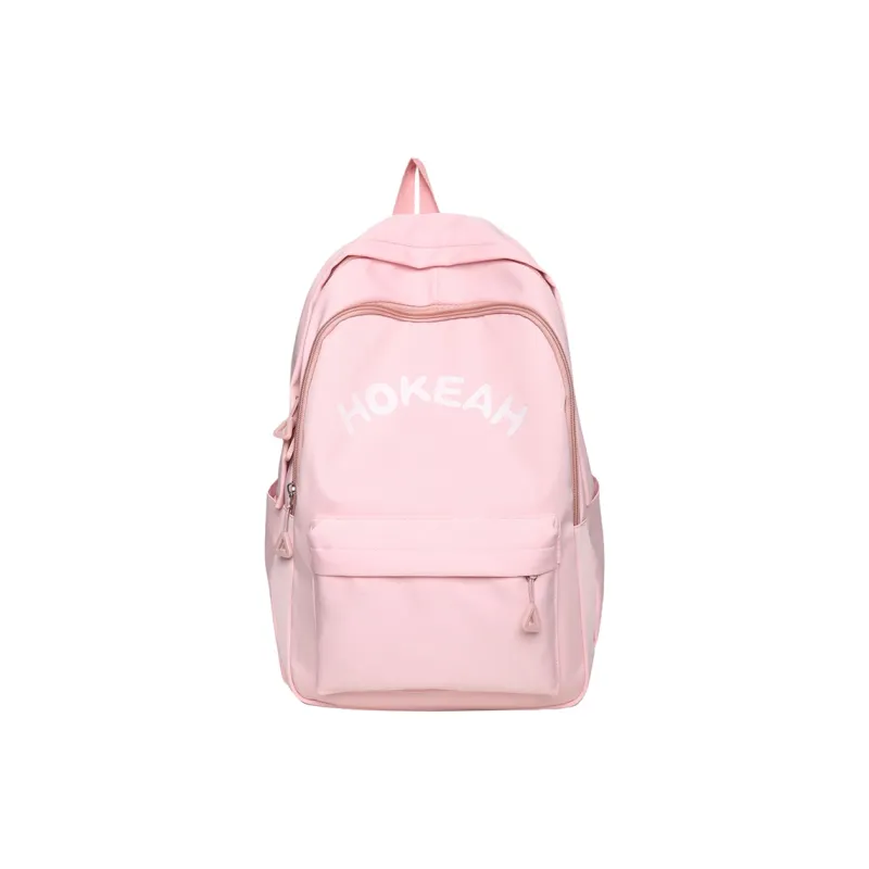 SUPERCUTE Nylon Backpack Women's White/Black/Green/Pink/Yellow-13