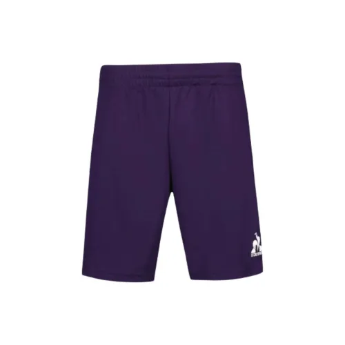 Le Coq Sportif Sports Shorts Men Purple Velvet