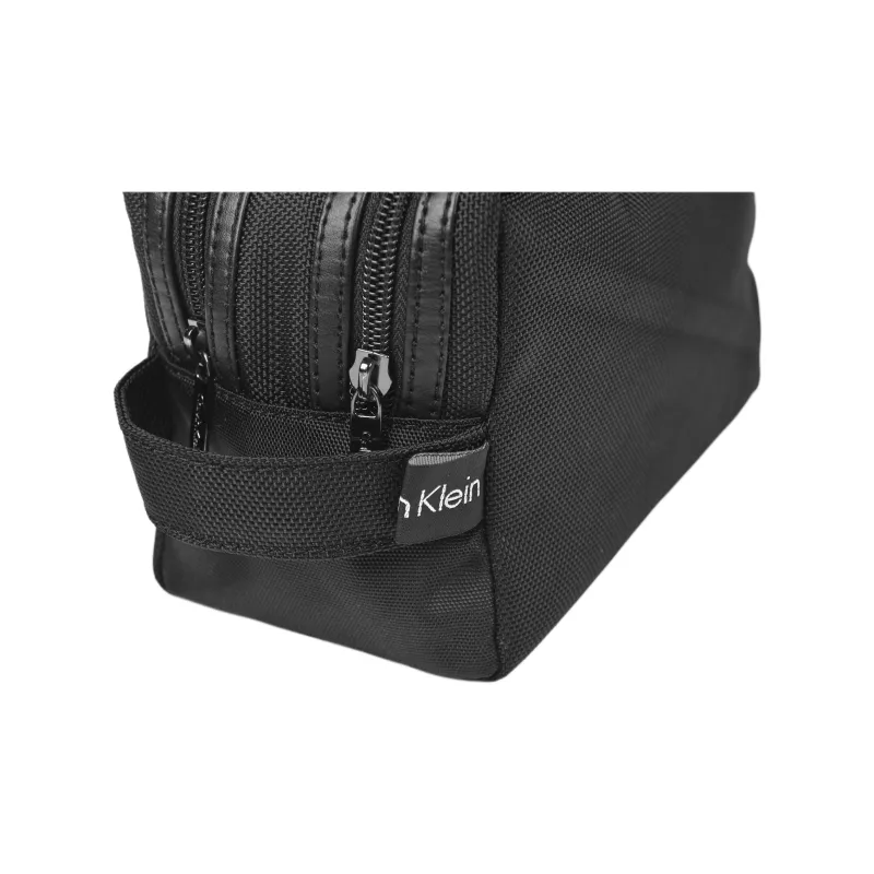 CALVIN KLEIN Polyester Toiletry Bag Unisex Black-4