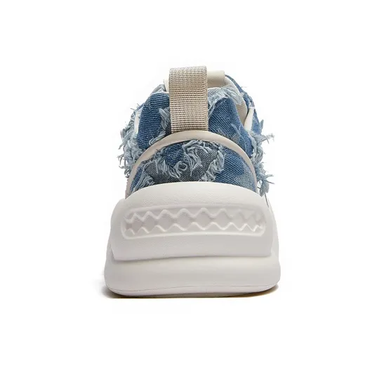 G+G Skateboard Shoes Unisex Low Top White-3