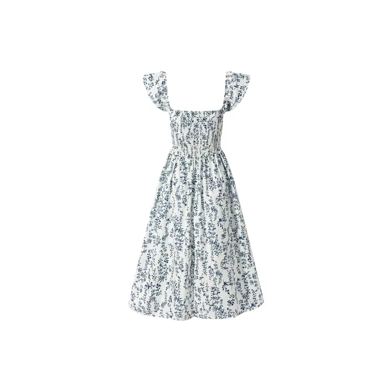 Incolore Short Sleeved Dresses Women's Floral-1
