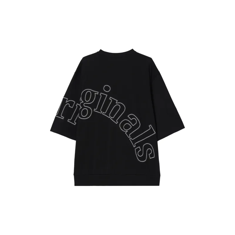 Lee Drop Shoulder Sleeve T Shirt Men's Black-1