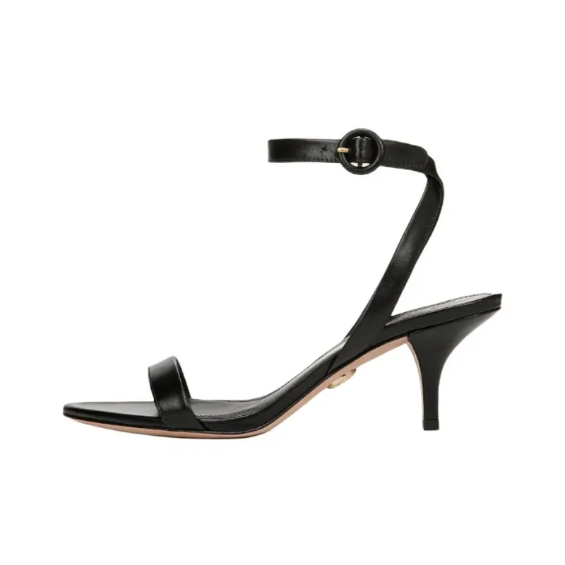 VERONICA BEARD Darcelle Strap Sandals 5cm Women's Black-0