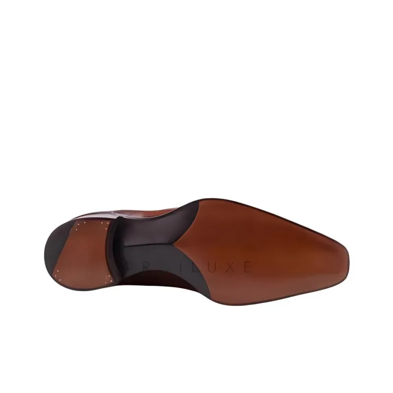 GAZIANO GIRLING Oxford Dress Shoes Men's Brown-2