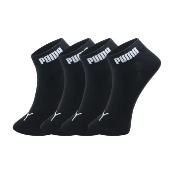 PUMA Ankle Socks Men's 4 Pack Black