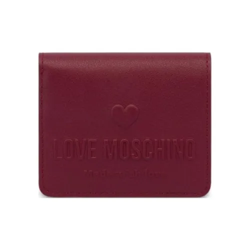 LOVE MOSCHINO Logo-embossed Bi-fold Wallet