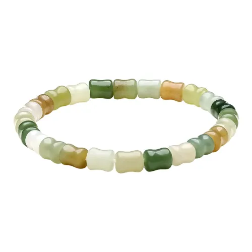 ZHOU LIU FU Bracelets Green Jade Women's