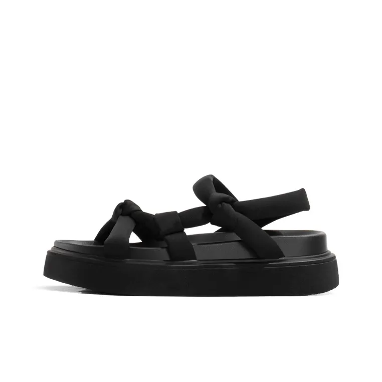 Old Meow One Strap Sandals 4.5cm Women's Black-0
