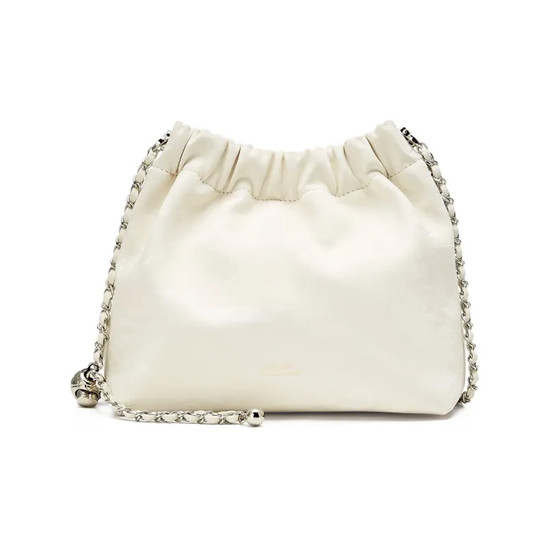 JOSINY PU/Cow Split Leather Shoulder Bag, Crossbody Bag Regular Women's Black/Ecru/Apricot/Light Green-6