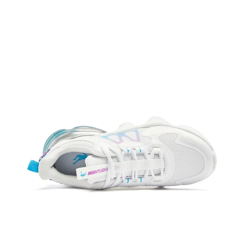 QIAODAN North Pluto 3.0 Cushioning Anti-Slip And Wear-Resistant Low-Top Running Shoes Men's Jordan White Phantom Purple-3