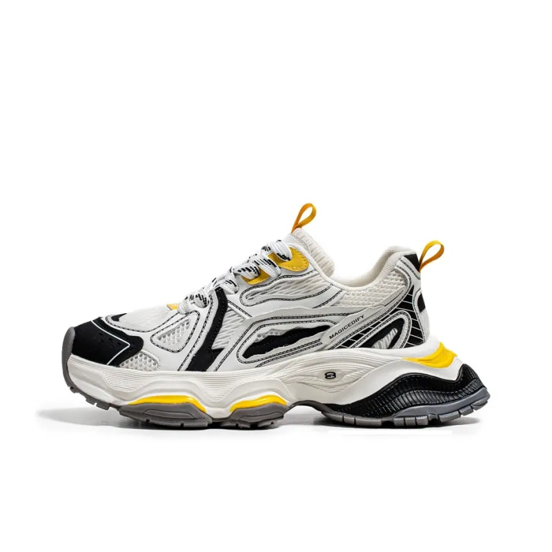 Abango Chunky Sneakers Men Low Top-9