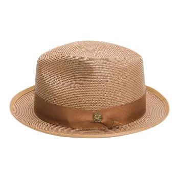 STETSON Cotton Grosgrain Sun Protection Hats Unisex Brown