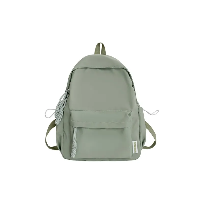 Banyanu Composite Cloth Backpack Unisex White/Black/Yellow/Green/Pink-14