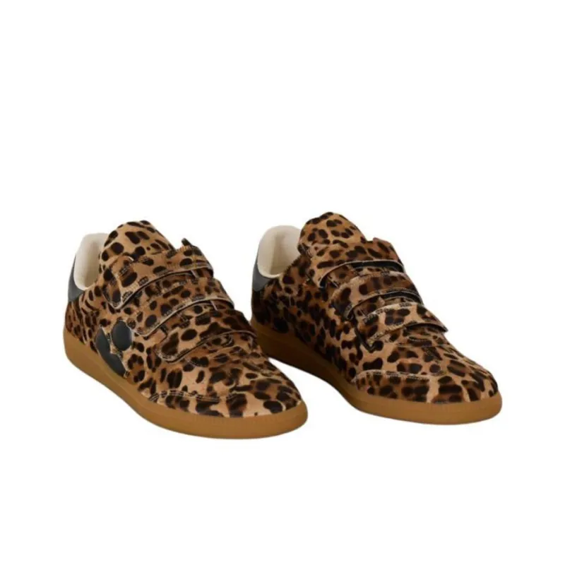 ISABEL MARANT Beth Low-Top Skateboard Shoes Women's Brown-2
